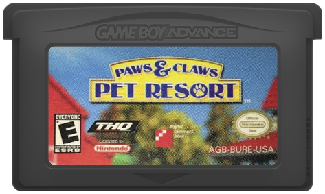Paws Claws Pet Resort GameBoy Advance