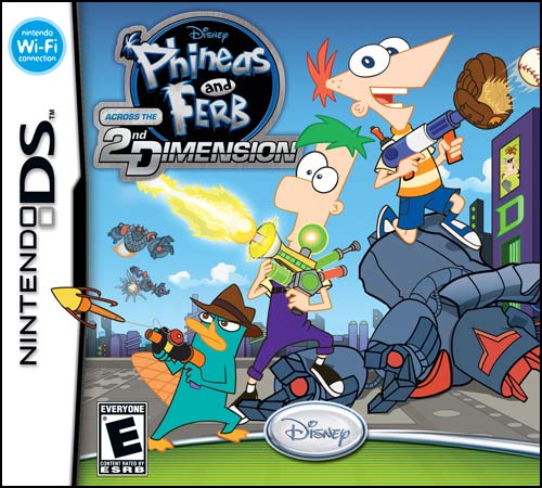 Phineas And Ferb: Across The 2nd Dimension Nintendo DS