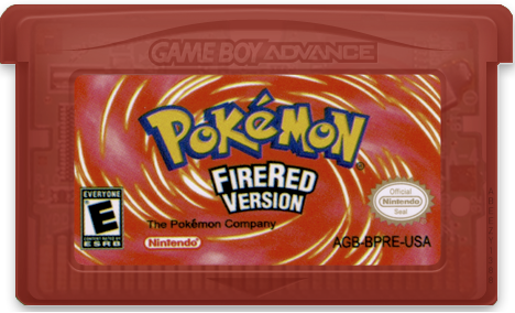 Pokemon FireRed GameBoy Advance pokemon-firered-gameboy-advance