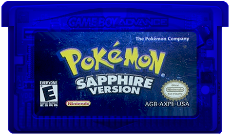 Pokemon Sapphire GameBoy Advance