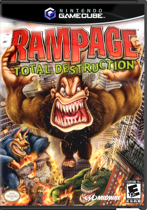 Rampage Total Destruction GameCube