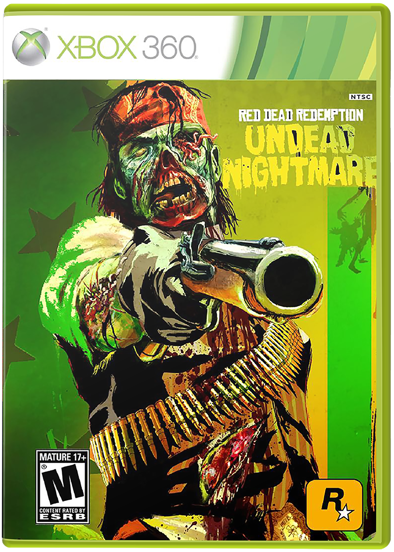 Jeu Xbox 360 Red Dead redemption Undead Nightmare en