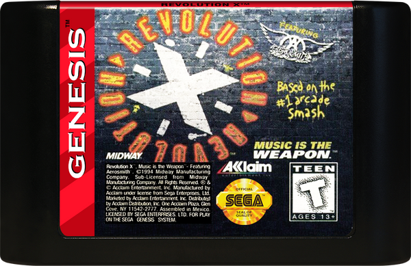 Revolution X Sega Genesis
