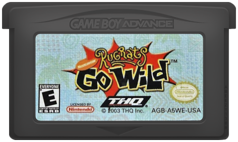 Rugrats Go Wild GameBoy Advance