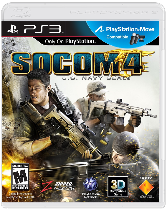 SOCOM 4: US Navy SEALs Playstation 3