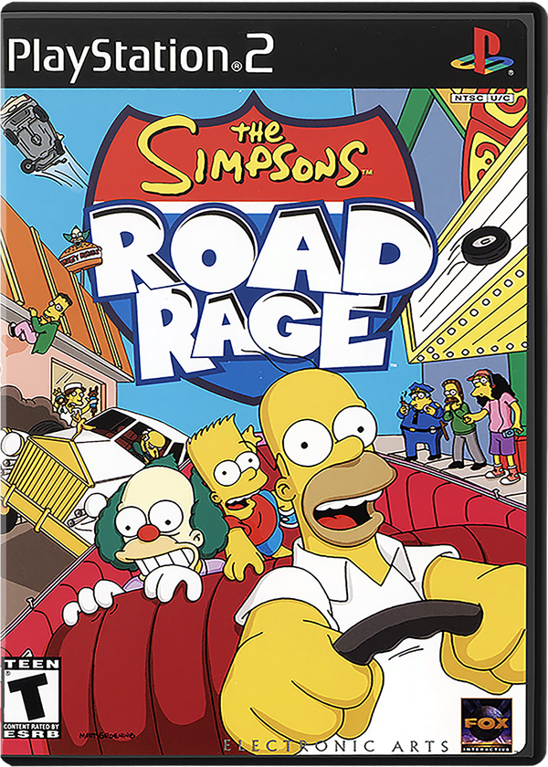 The Simpsons Road Rage Playstation 2