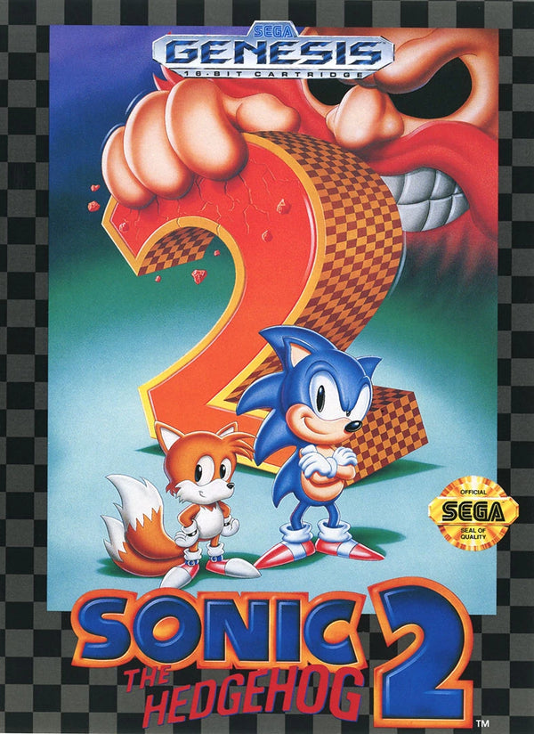 Sonic The Hedgehog 2 Sega Genesis