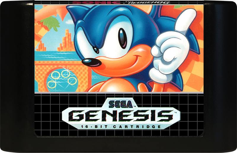 Sonic The Hedgehog Sega Genesis