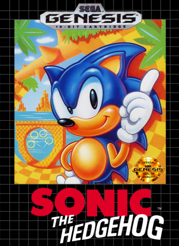 Sonic The Hedgehog Sega Genesis