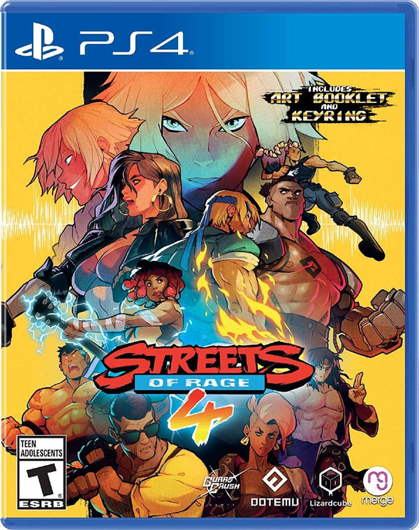 Streets Of Rage 4 Playstation 4