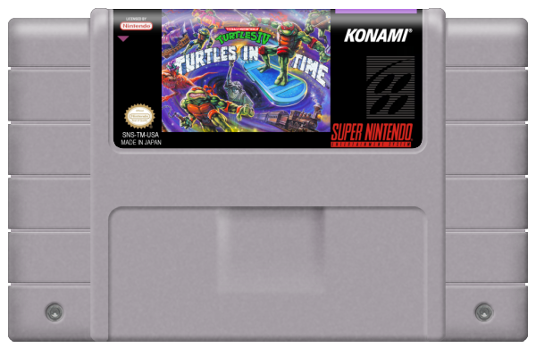 Teenage Mutant Ninja Turtles IV Turtles In Time (Super Nintendo)