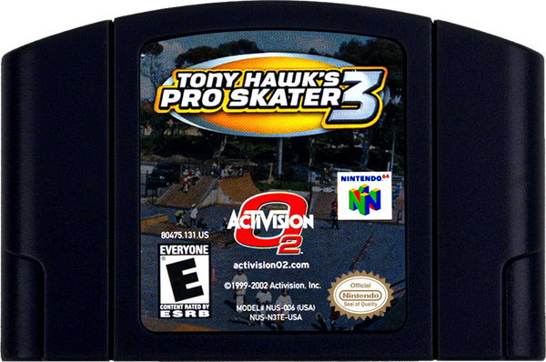 Tony Hawk 3 Nintendo 64
