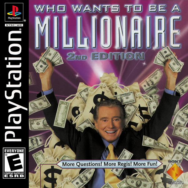 Who Wants To Be A Millionaire 2nd Edition Playstation