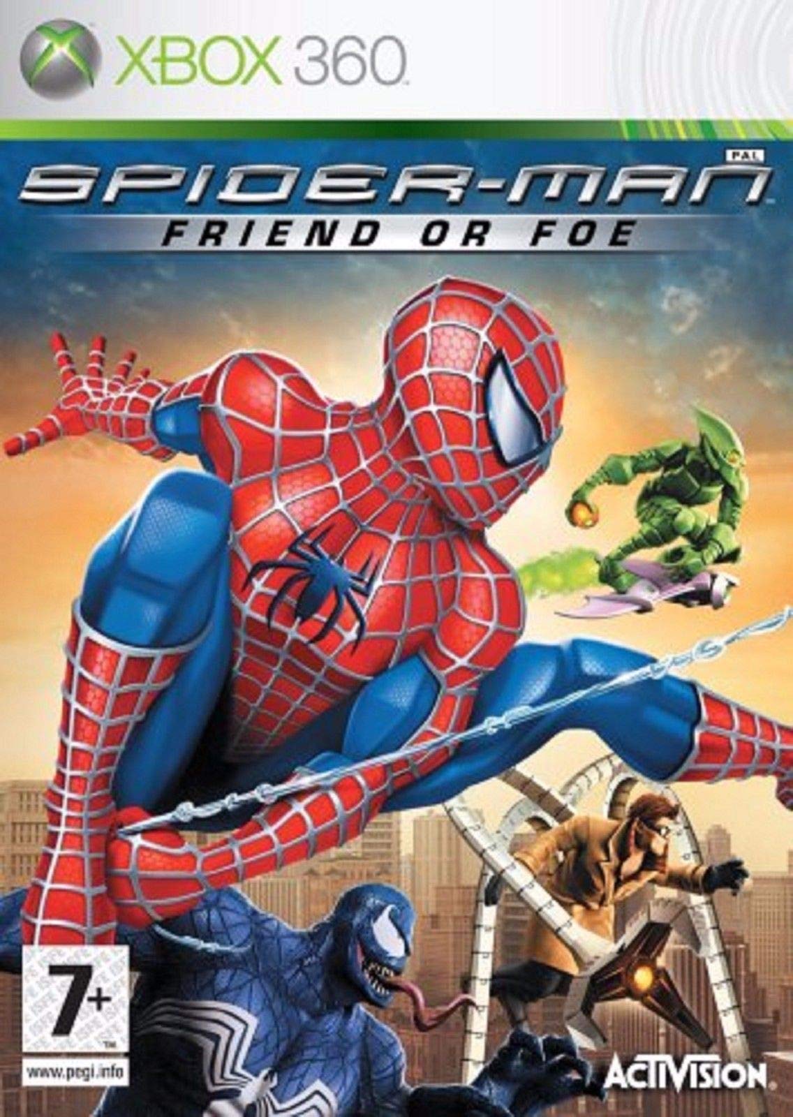 Spider Man Friend or Foe Xbox 360 Game For Sale DKOldies