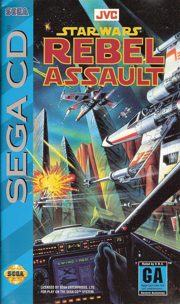 Star Wars Rebel Assault Sega CD