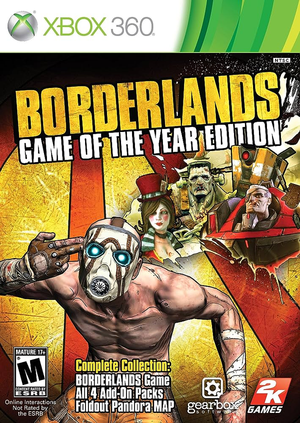 Borderlands [Game Of The Year Edition] Xbox 360