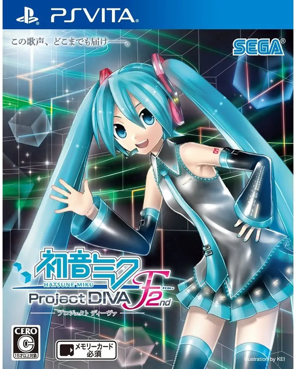 Hatsune Miku: Project Diva F 2nd JP Playstation Vita