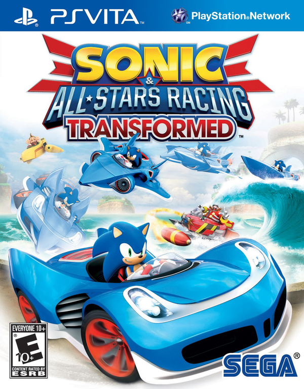 Sonic & All-Stars Racing Transformed Playstation Vita