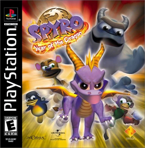 Spyro Year Of The Dragon Playstation