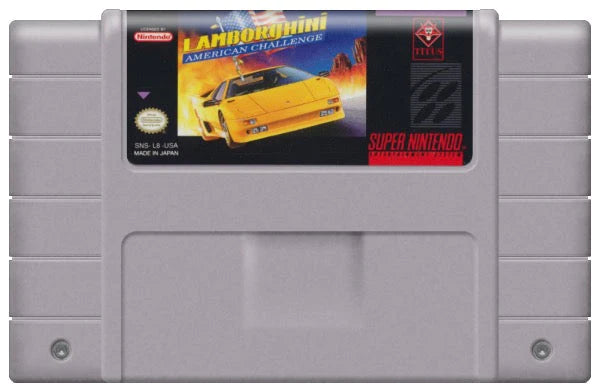 Lamborghini American Challenge Super Nintendo