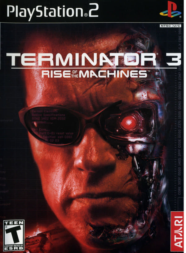 Terminator 3 Rise Of The Machines Playstation 2