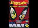 Spiderman Return Of The Sinister Six Sega Game Gear
