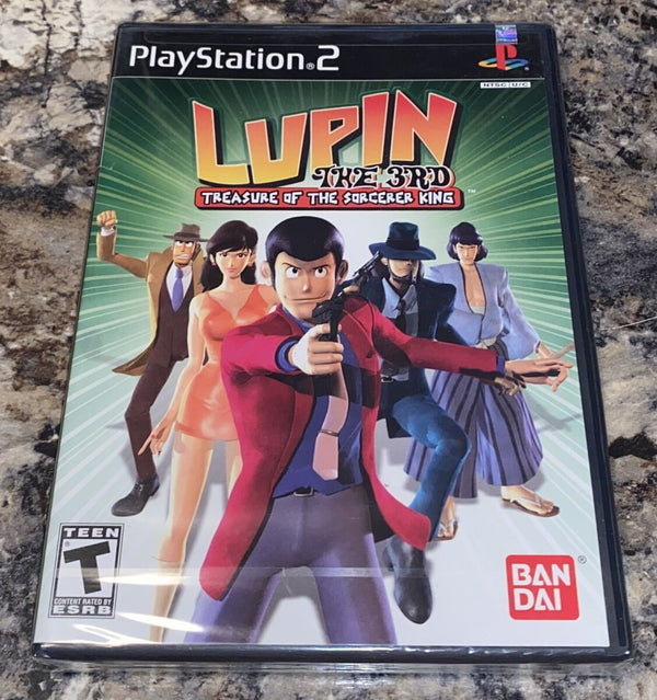 Lupin The 3rd Treasure Of The Sorcerer King Playstation 2