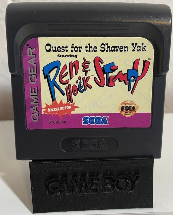 Ren And Stimpy Quest For The Shaven Yak Sega Game Gear