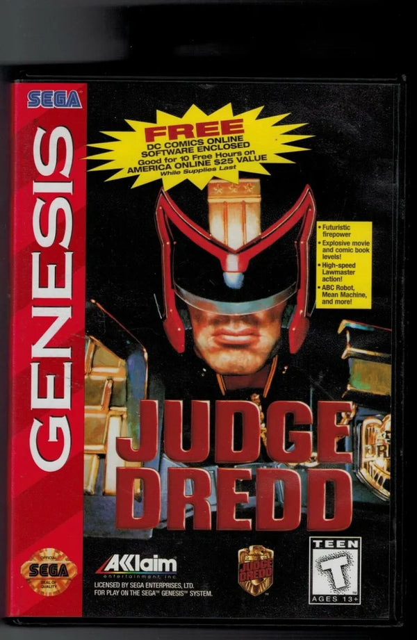 Judge Dredd Sega Genesis