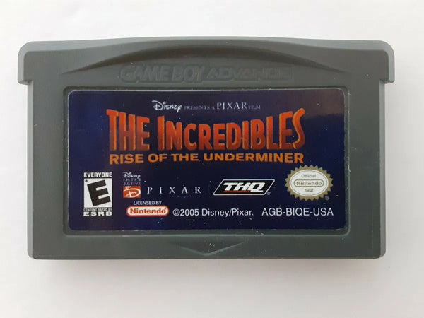 The Incredibles Rise Of The Underminer GameBoy Advance