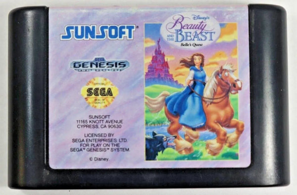 Beauty And The Beast: Belle's Quest Sega Genesis