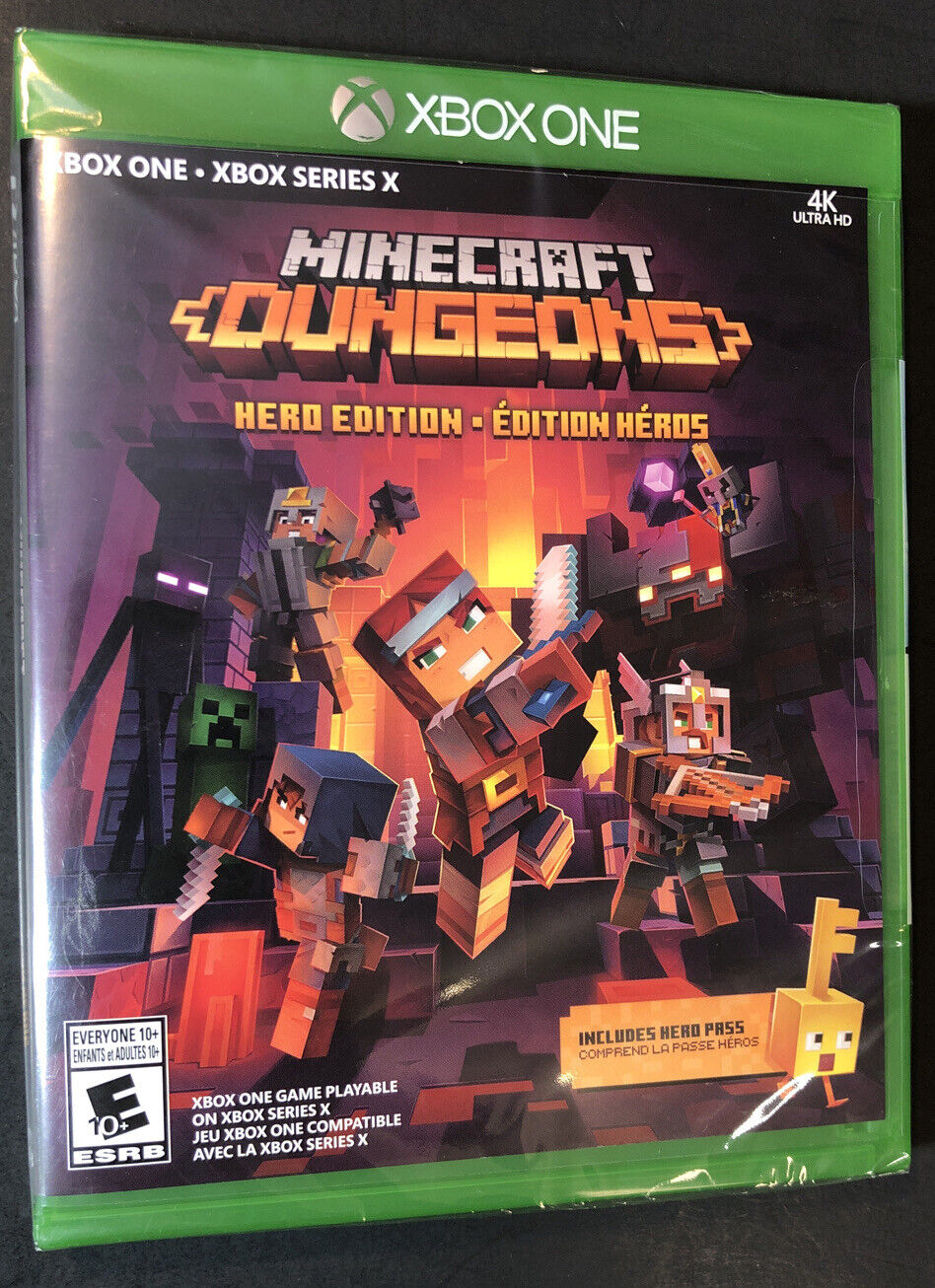 Minecraft dungeons store hero edition