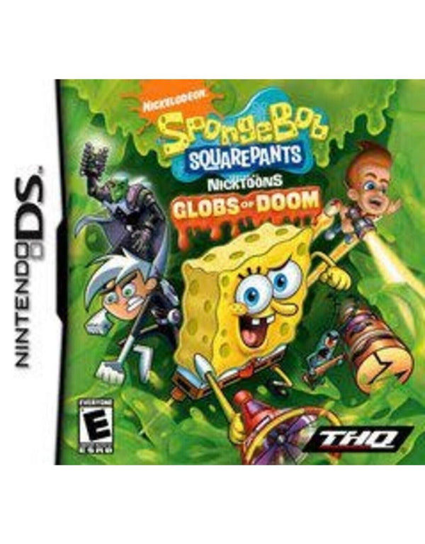 SpongeBob SquarePants Featuring Nicktoons Globs Of Doom Nintendo DS