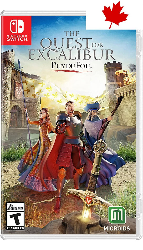 The Quest For Excalibur: Puy Du Fou Nintendo Switch