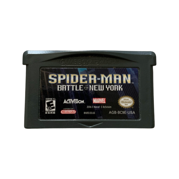 Spiderman Battle For New York GameBoy Advance