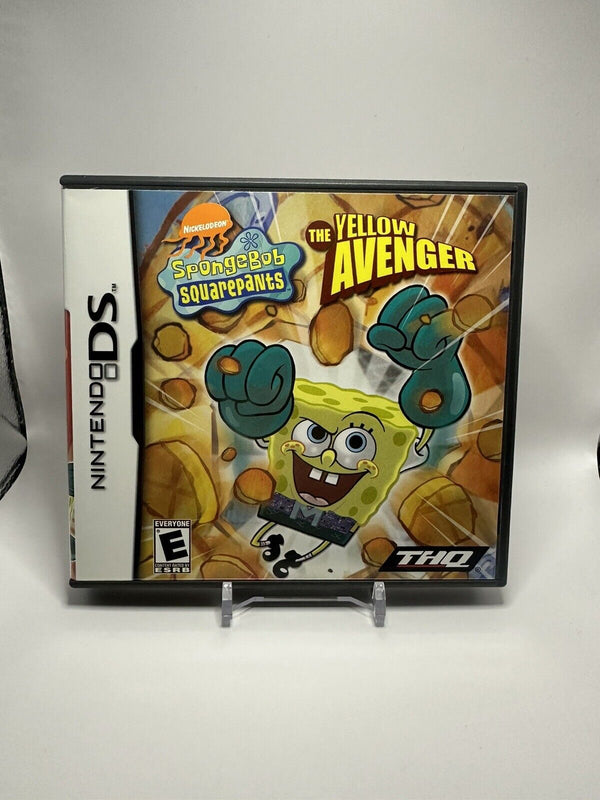 SpongeBob SquarePants Yellow Avenger Nintendo DS