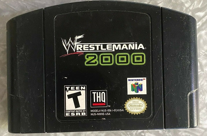 WWF RESTLEMANIA 2000 WWFレッスルマニア 2000 N...+sobrape.com.br