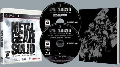 Metal Gear Solid The Legacy Collection PlayStation 3 with artbook
