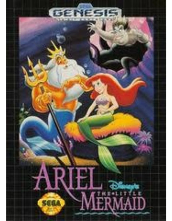 Ariel The Little Mermaid Sega Genesis