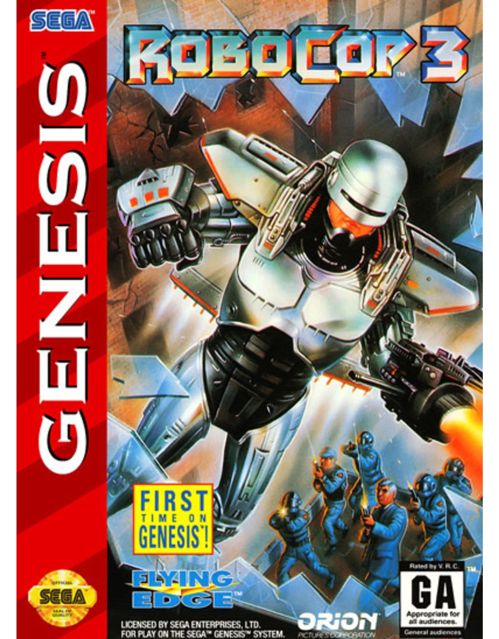 Robocop Sega Genesis - Main Image