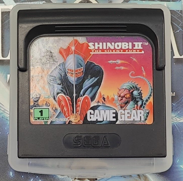 shinobi game gear Shinobi II The Silent Fury Sega Game Gear