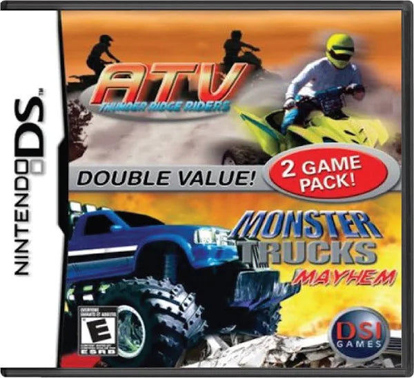 ATV Thunder Ridge Riders And Monster Truck Mayhem Nintendo DS