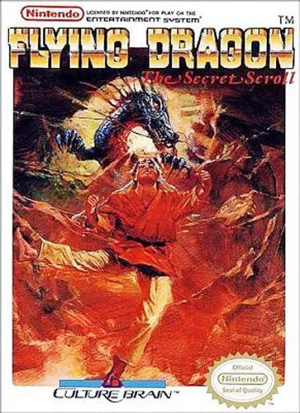 Flying Dragon NES    Complete Genuine