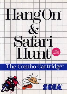 Hang-On And Safari Hunt Sega Master System