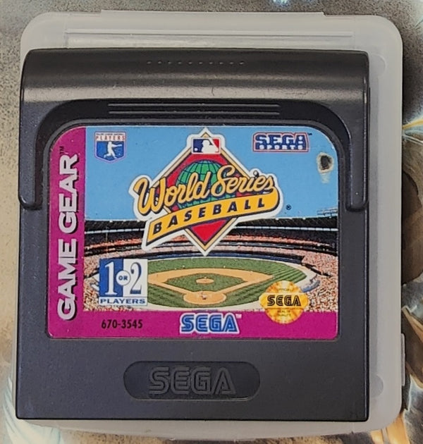 World Series Baseball Sega Game Gear