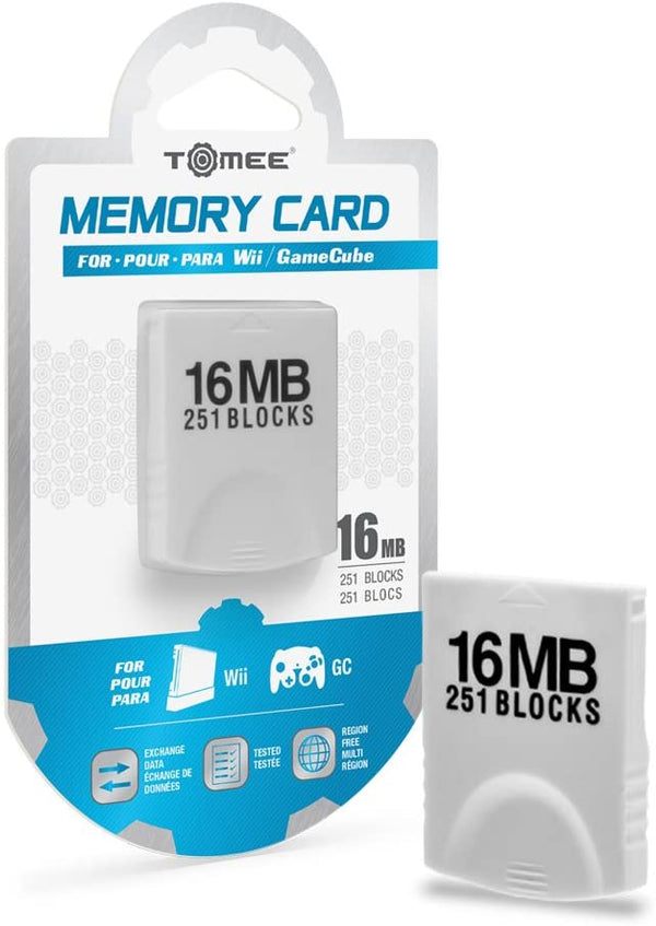 Tomee 16MB Memory Card (251 Blocks) for Nintendo Wii and GameCube