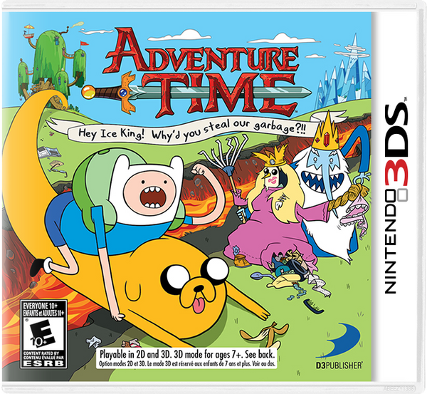 Adventure Time: Hey Ice King Nintendo DS