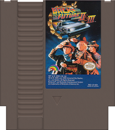 Back to the Future Part II & III NES