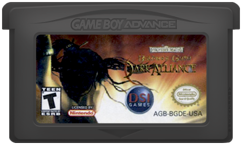 Baldur's Gate Dark Alliance GameBoy Advance