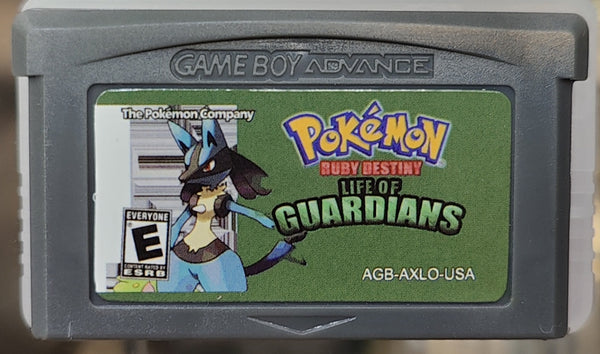 Pokemon Ruby Destiny Life Of Guardians   Gameboy Advance